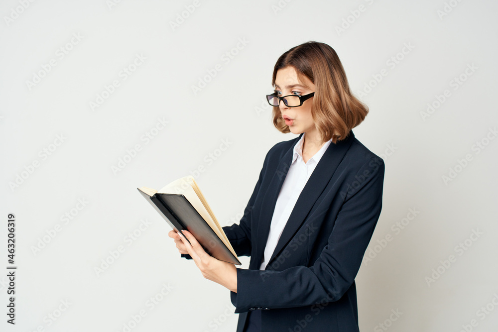 Businesswoman in costume success Studio Professional Businesswoman in costume success Studio Professional