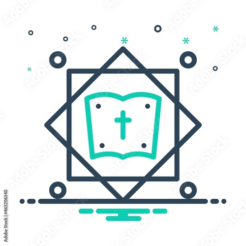 Mix icon for theology