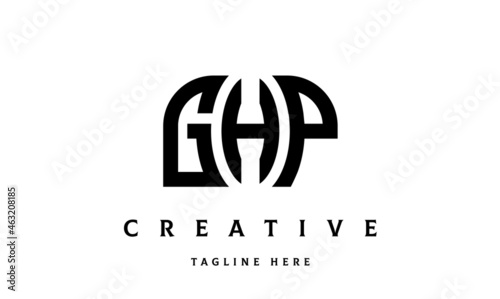 GHP creative three latter logo design	 photo
