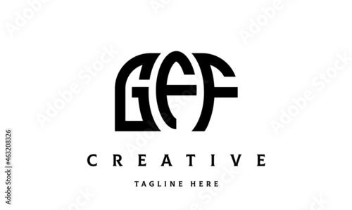 GFF creative three latter logo design	 photo