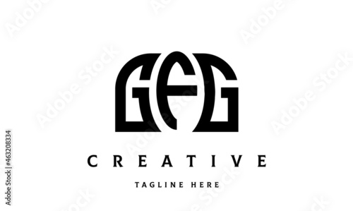 GFG creative three latter logo design	 photo