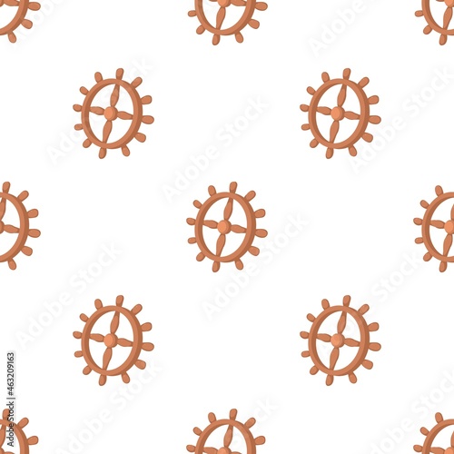 Handwheel pattern seamless background texture repeat wallpaper geometric vector