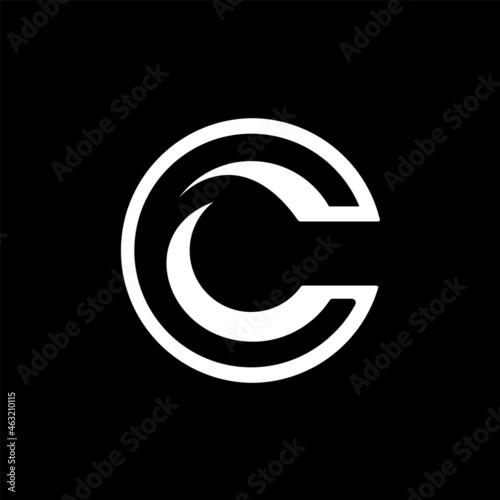 Initial letter c logo design inspiration Vector Image