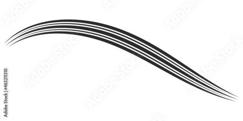 Logo curves wavy lines, ico...