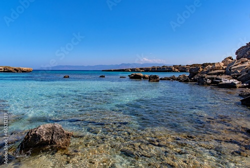 Die Blaue Lagune im Akamas Nationalpark in der Region Paphos auf Zypern photo