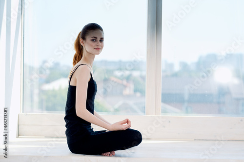sportive woman exercise yoga health workout Free Download sportive woman exercise yoga health workout - GFXLoad