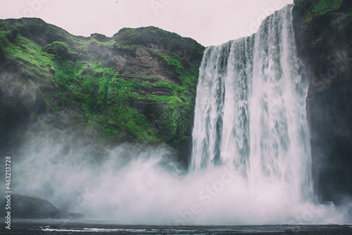 Scogafoss waterfall in Iceland