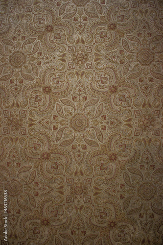 wallpaper orange-brown with patterns for the use of designs