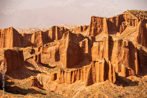 mountain peaks in Wensu canyon, Xinjiang, China