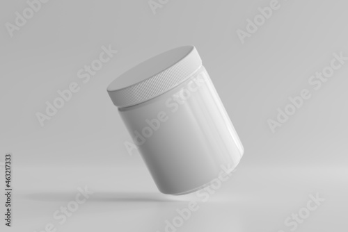 Plastic Cosmetic Jar