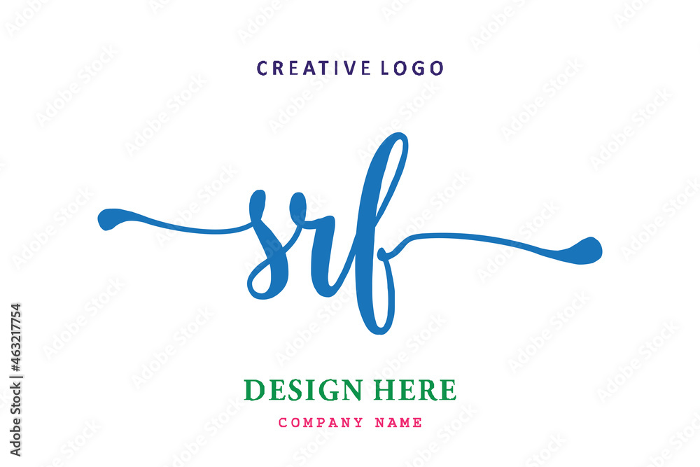 SRF lettering logo is simple, easy to understand and authoritative SRF lettering logo is simple, easy to understand and authoritative