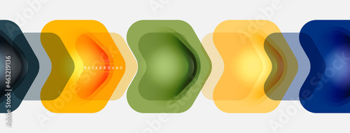 Arrow abstract background. Vector illustration for wallpaper banner background or landing page