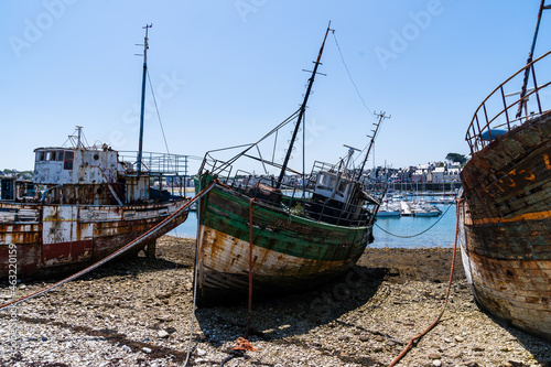 old ship in france