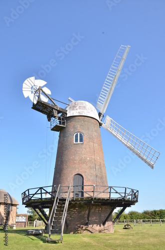Windmill in the country