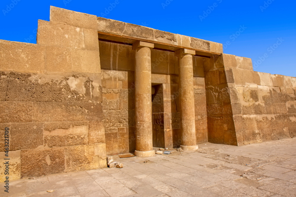 The ancient mastaba tomb in Giza complex, Egypt