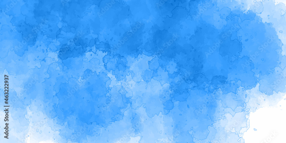 abstract blue acrylic watercolor background