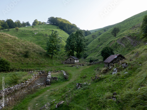 abadoned shepherds' stone houses and fences