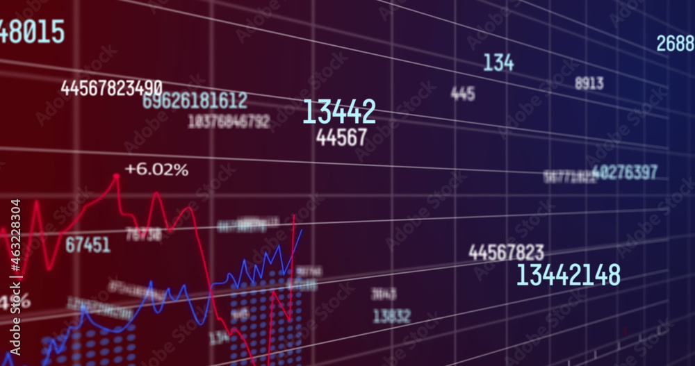 Image of financial data processing Image of financial data processing