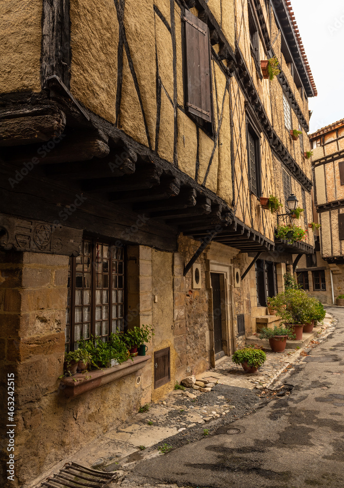 Medieval house in France. 