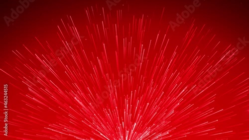 floating stars red color and flash blinking background video loops 4K resolution 60 fps