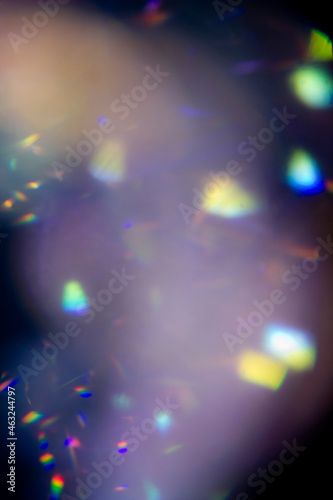 abstract blurry bokeh light overlay