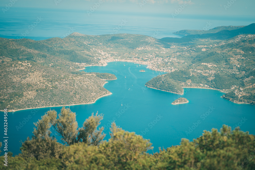 Travel around Greece yachts in Ionic Sea