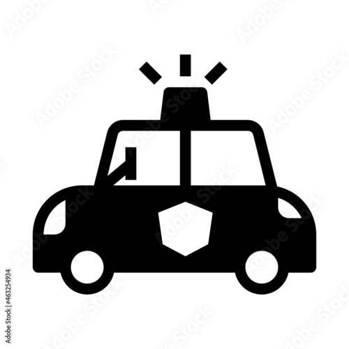 police car