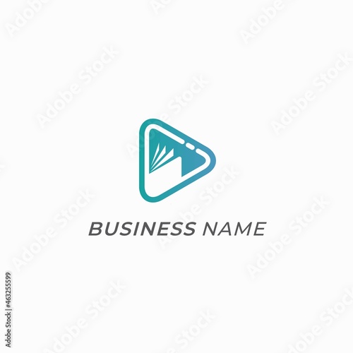 logo design book and play