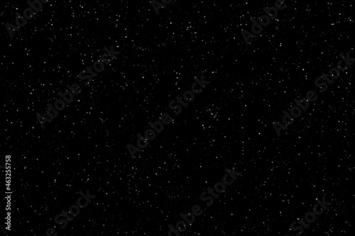 Starry night sky. Galaxy space background. Stars in the night. 