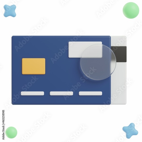 3D Debit Card - Business and Finance Icon or Illustration Pack