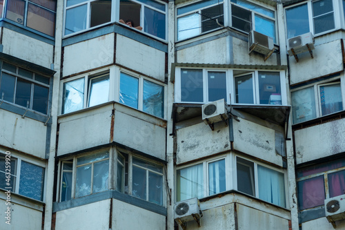windows of a building © Алексей Козлов