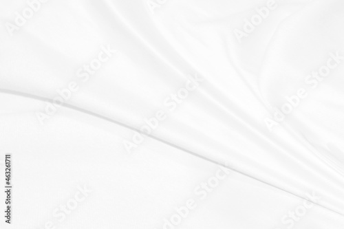 white and gray abstract soft fabric. beauty textile smooth curve shape decorate fashion background