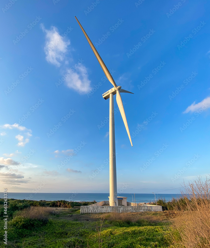 Wind power station on Phu Quy Island, Vietnam Wind power station on Phu Quy Island, Vietnam