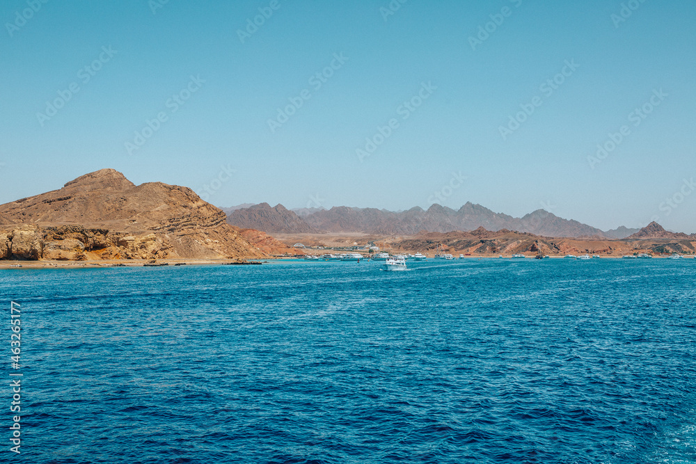 Fototapeta premium view from the sea