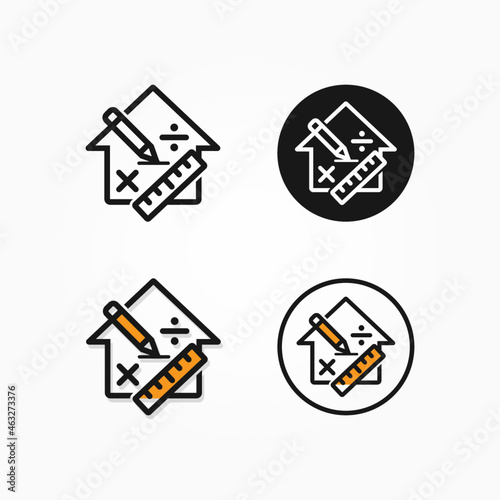 home management, icons for design