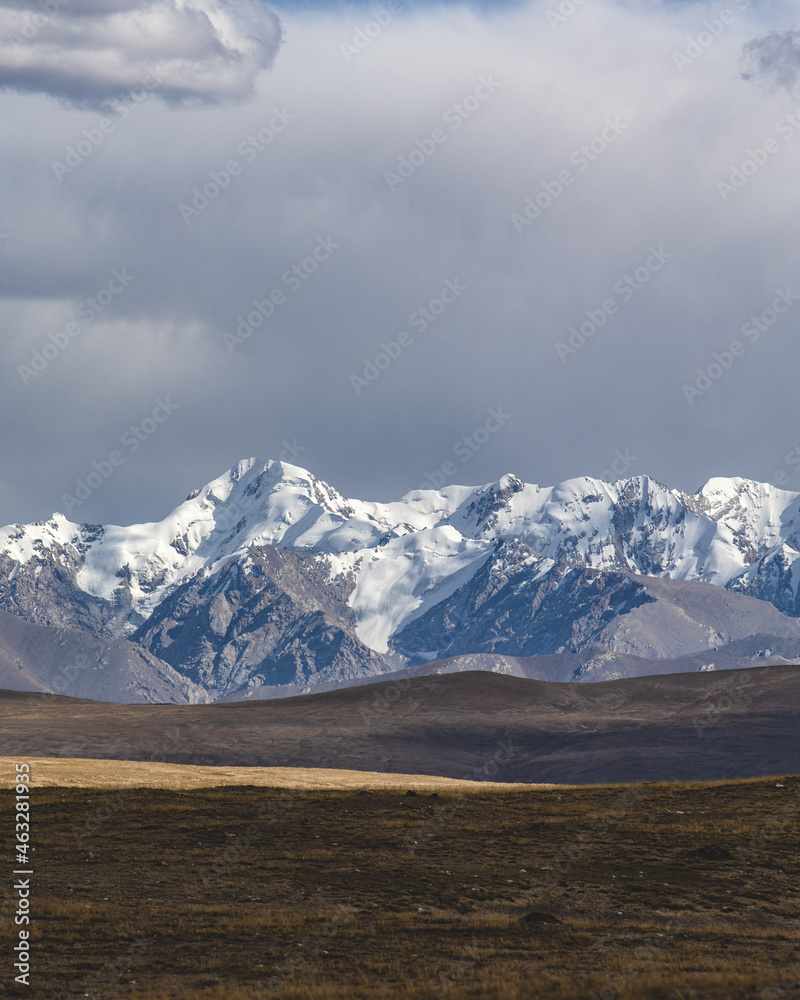 landscape with clouds
