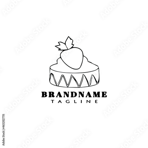 canape logo cartoon icon design template black creative vector illustration