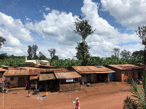 Village in the countryside, Burundi photo