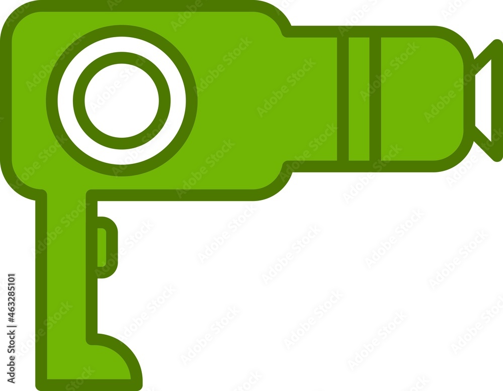 Dryer Filled Vector Line Icon Design Dryer Filled Vector Line Icon Design