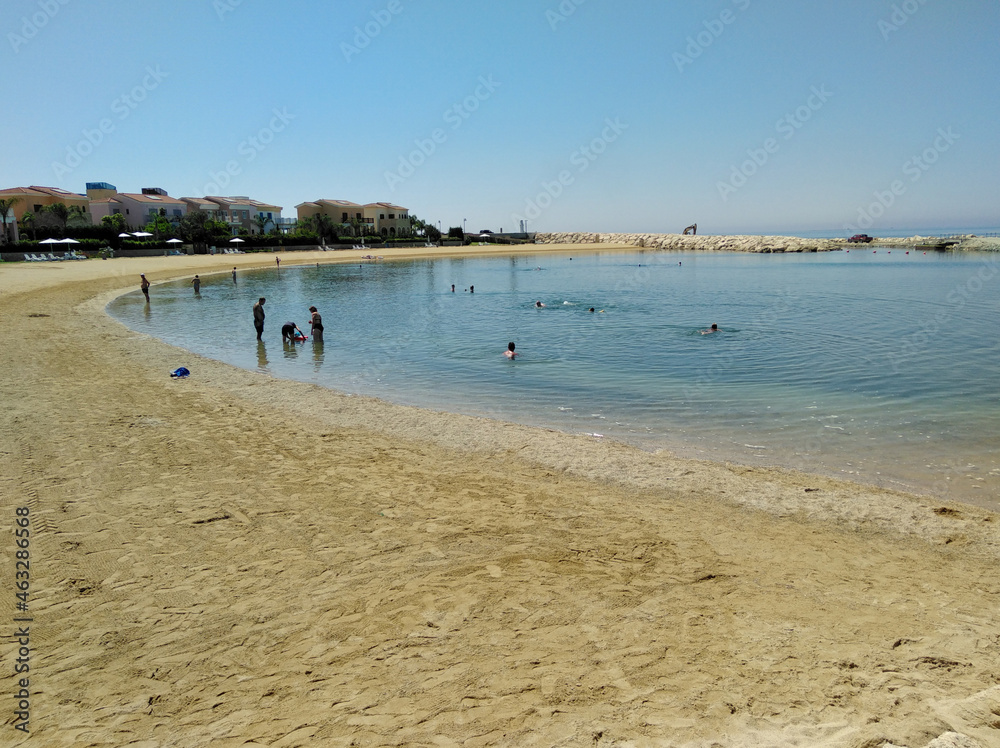 The beautiful Limassol Marina Beach or Golden Beach Limassol in Cyprus
The beautiful Limassol Marina Beach or Golden Beach Limassol in Cyprus