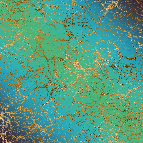 sfumatura blu celeste venature oro marmo
