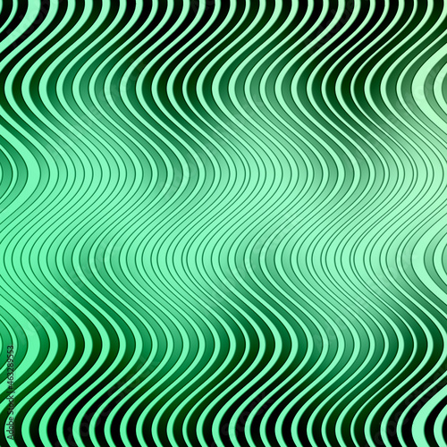 onde metalliche sfumature verde 