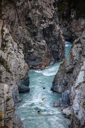 river in the mountains