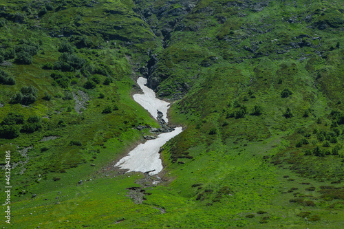 spring in the mountains