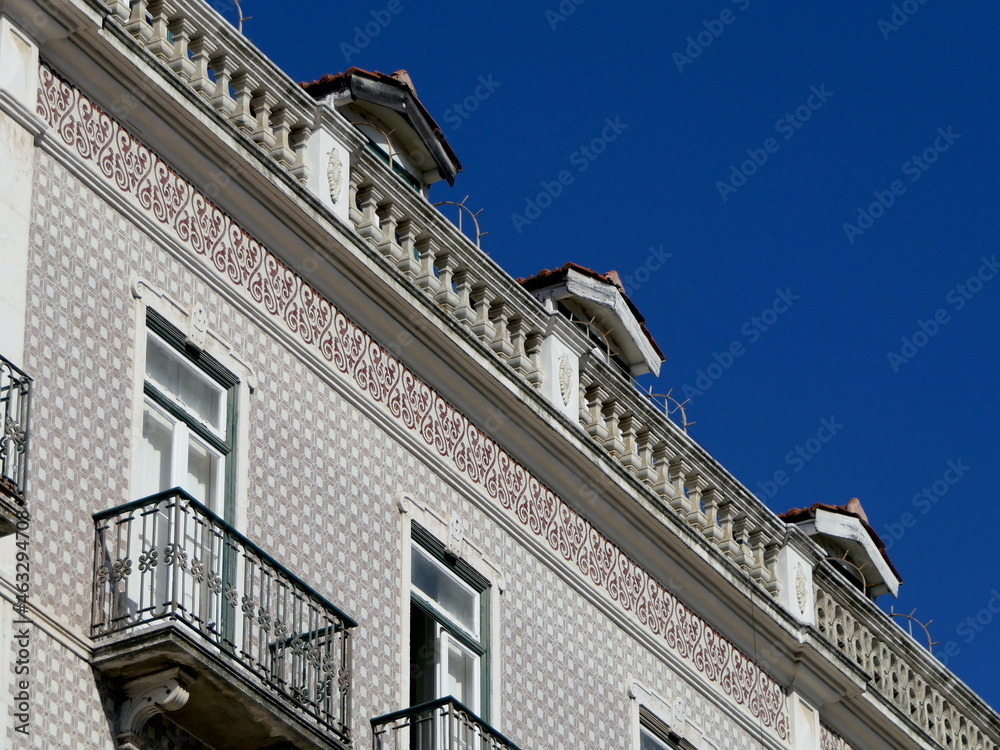 Häuser Altstadt Lissabon