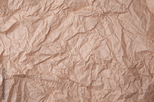 background of crumpled wrapping paper 
