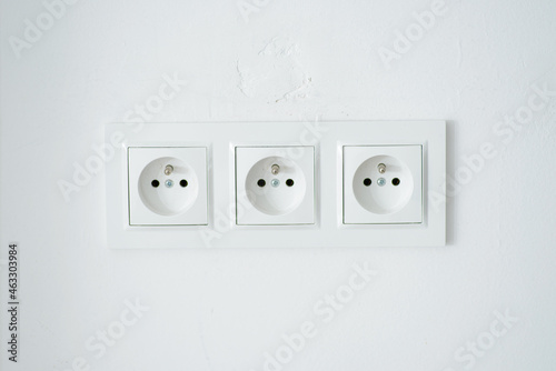 electrical sockets in the apartment
