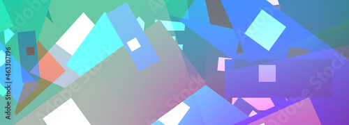 Abstract block shape pattern background image.