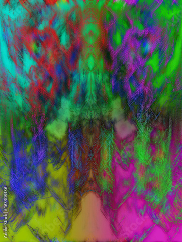 Fototapeta Naklejka Na Ścianę i Meble -  Abstract iridescent grunge blur background image.