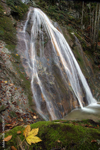 Mittlerer Wasserfall am Philosophenweg in Flintsbach am Inn